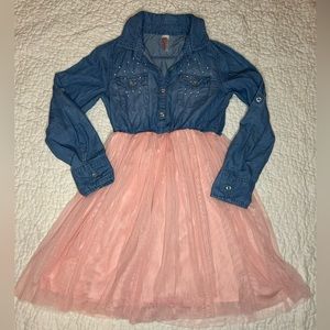 Justice Long Sleeve Dress